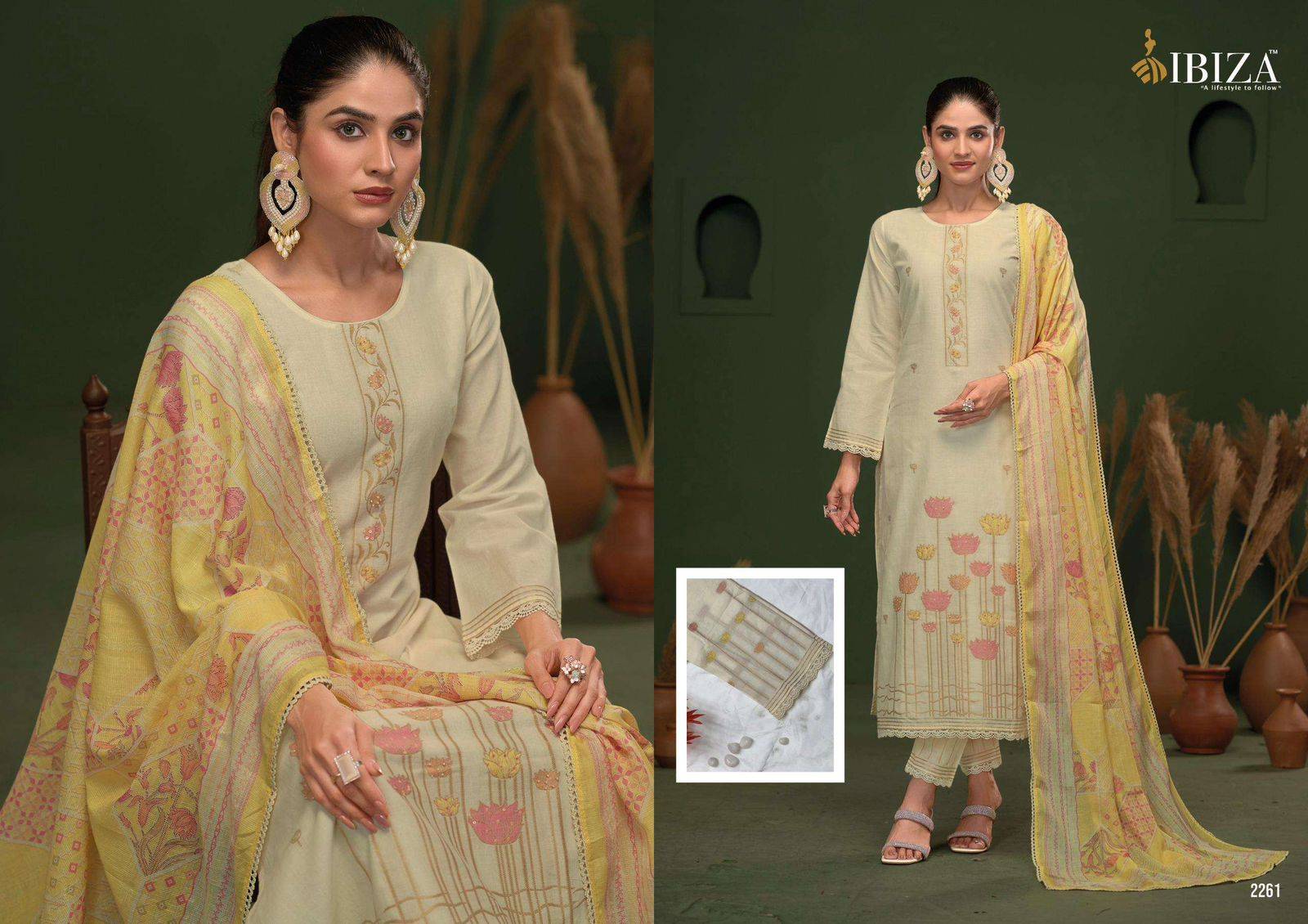 Ibiza bosco vol 8 cotton wholesale dress material